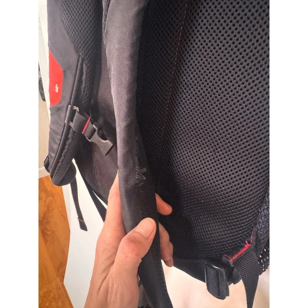 North Face Pahada Backpack Nepal Flag Outdoor Travel Hiking Climbing 1830cu in